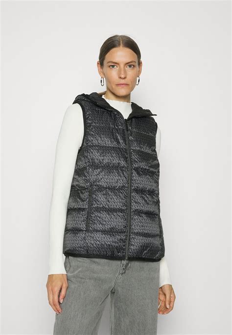 michael kors packable puffer vest|Michael Kors men's vest.